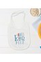 Bk Kids Lord of the Piiz Design White Baby Bodysuit and Bib Gift Set - 1, 12-18 Months. - 4