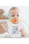 Bk Kids “Dust Got into My Eyes” Design White Baby Bodysuit and Bib Gift Set - 1, 12-18 Months. - 3