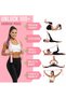 Resistance Bands,Pink Numbered Loop Elastic Strap - 3