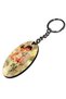 Hdf Single-Sided Keychain - Oval - 3