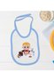 BK Kids Little Blue Baby Bodysuit and Bib Gift Set—1 (0–3 Months) - 3