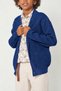 06-16 age group, boys, indigo blue, thessaloniki knit sweater. - 3