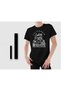 Motorcycle-Designed Men's Black T-Shirt -1, Gift for a Friend, Birthday Gift, for Your Loved One.