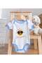 BK Kids "First Trip" Design Blue Baby Bodysuit-1, 12–18 months - 4
