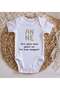 Bk Kids Mother-Father Design 2-Piece Baby Bodysuit Set - 3, Mother's Day Gift, Father's Day Gift. - 3