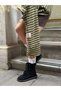 Black Suede (Otis) Women's Lace-Up Boots with Fur Lining. - 2