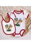 Bk Kids Race Time Designed Red Baby Bodysuit and Bib Gift Set - 1, for Ages 12-18 Months. - 2