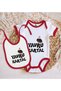 BK Kids "Little Eagle" Design Red Baby Bodysuit and Bib Gift Set-1, 0–3 Months - 2