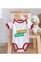 Bk Kids I Want an Ep Design Red Baby Bodysuit - 3, 12-18 Months. - 4