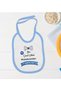 Bk Kids Circumcision-Themed Blue Baby Bodysuit and Bib Gift Set - 2, for Ages 12-18 Months. - 3