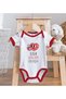 Bk Kids Bezdum Designed Red Baby Bodysuit - 2, 0-3 Months. - 4