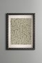Classic Leaf Pattern - Vintage Patterned Painting - Slim Model
