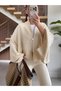 Butterfly Collar Zipper Tricot Pants Suit - 5