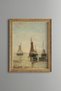 Limanda Sailors - Vintage Patterned Painting - Slim Model