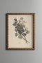 Elegant Wildflowers - Vintage Patterned Painting - Slim Frame