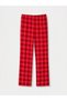 Esvab • Modern & Elegant Plaid Embroidered Women's Pajama Set - 5