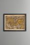 Antique World Map - Vintage Patterned Painting - Slim Model