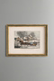 Winter Morning in the Countryside - Vintage Patterned Painting - Slim Model