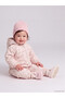 Peak New Season Pink Floral Water-Repellent Astronaut Jacket for Baby Girls.