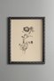 Flower and Leaf Drawing - Vintage Patterned Painting - Fine Model