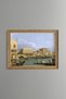 The Grand Canal in Venice - Vintage Patterned Painting - Slim Model