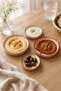 Set of 4 Strawberry-Patterned Ceramic Breakfast and Serving Plates – 11 cm and 13 Cm. - 2