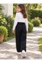 Girls' Comfortable, Loose-Fit Denim Jeans with a Butterfly Print. - 3