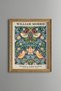 Strawberry and Bird Pattern - Vintage Patterned Painting - Slim Model