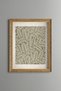 Classic Leaf Pattern - Vintage Patterned Painting - Slim Model