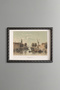Historical Cityscape - Vintage Patterned Painting - Slim Model
