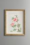Pink Floral Branch - Vintage Patterned Painting - Slim Model