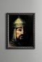Sultan Alparslan - Vintage Patterned Painting - Slim Model