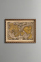 Antique World Map - Vintage Patterned Painting - Slim Model