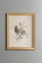 Elegant Flower Branches - Vintage Patterned Painting - Slim Model