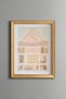 Pyramid Cut - Vintage Patterned Painting - Slim Model