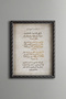 Ikhlas - Nas - Felak - Surah of the Disbelievers - Vintage Patterned Painting - Slim Model