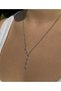 Xuping Silver-Colored Pendant Necklace with a Butterfly Design and Zircon Stones – Stainless Steel. - 4