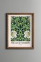 Green Leaf Pattern - Vintage Patterned Painting - Slim Model
