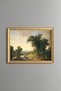 Countryside Scenery - Vintage Patterned Painting - Fine Model