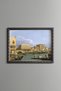 The Grand Canal in Venice - Vintage Patterned Painting - Slim Model