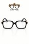 Lume Gold Metal Detailed Blue Block Blue Light Blocking Black Optical Compatible Glasses - 4