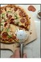 Stainless Steel Pizza Cutter, 21 cm X 9 Cm, with a Wide Blade for Cutting Dough and Pastries. - 3