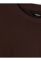 Peak New Season Brown Crew Neck Men's Sweatshirt - 7
