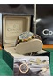 Men's Wristwatch, Gold-Colored Case, Brown Leather Strap, Chronograph Design, Sapphire Crystal. - 4