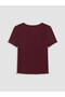 Peak New Season Plum V-Neck Embroidered Women's Pajama Set - 8