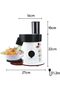 6-in-1 Electric Salad Maker & Food Processor - 3
