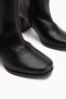 Evie Black Women's Stretch Boots with a Pointed Toe. - 3