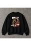 3 Thread Ribbed Oversized Sweatshirt, Men'S, Women'S, Unisex, Thick Jersey, Crew Neck, Winter Sweatshirt. - 2