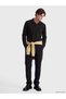 Peak New Season Brown Polo Collar Wool Blend Men's Knit Sweater. - 2