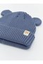 Lcw Baby Indigo Baby Boy Beanie with Ear Detail - 3